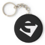 e Logo Keychain