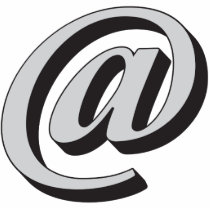 E-mail symbol 3D Photo Cutouts