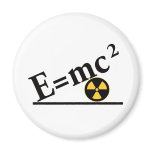 E=mc2 Again Fridge Magnets