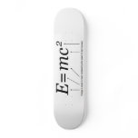 E=MC2 Einstein's Theory of Relativity Skate Board Decks