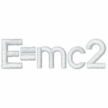 E=mc2 Embroidered Hoody