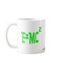 E=MC2 (green) Mug