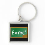 E=mc2 Keychain