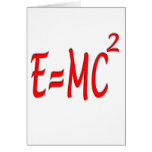 E = MC2 (red)