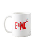 E=MC2 (red) Mugs