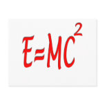 E = MC2 (red)
