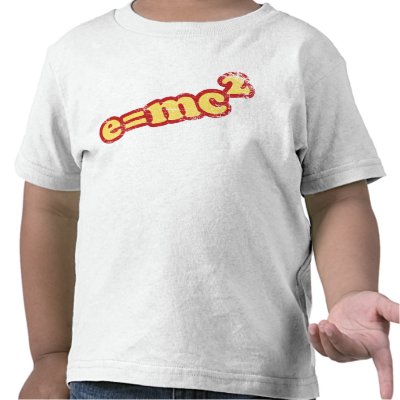 e=mc2 T-Shirt by ruderetro