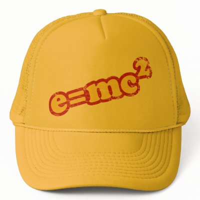 e=mc2 Trucker Hat by ruderetro