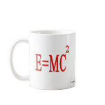 E=MC 2 (red) Coffee Mug