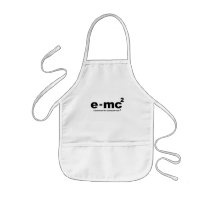 e = mc squared (excretion = my comsumption x 2) apron