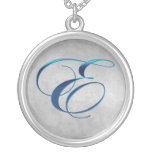 E Monogram Pendant