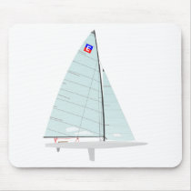 E-scow   Racing Sailboat onedesign  Class Mousepad