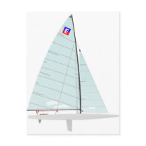 E-scow   Racing Sailboat onedesign  Class Post Cards