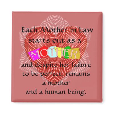 Each mother in Law starts out as a Mother Fridge Magnet by Nanas_Alley