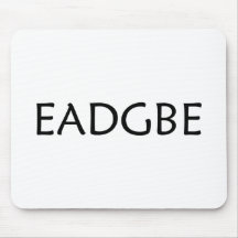 EADGBE MOUSE PAD