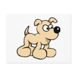 Eager Dog Post Card