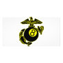 Eagle and 8 Ball Picture Card