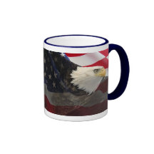 Eagle and Flag Mugs