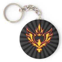 EAGLE AND FLAME KEY CHAINS