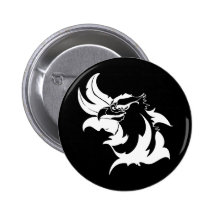 Eagle Bird Button