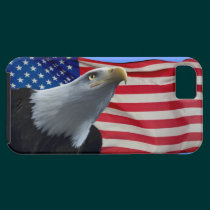 Eagle chauve américain et cas patriotique de télép coques case-mate