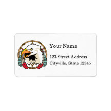 Eagle Dreamcatcher Personalized Address Label