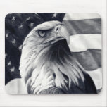 Eagle & Flag Mousepad