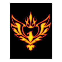 EAGLE & FLAME POST CARDS