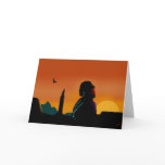 Eagle Gaze Greeting Card