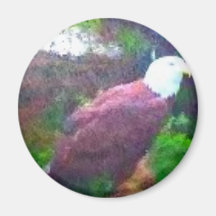 eagle paintings_Painting Fridge Magnets