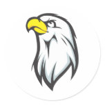 Eagle Shirts - Cool Custom Eagle Shirts Round Stickers