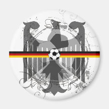 Eagle soccer German fans gifts and T-shirts Fridge Magnet