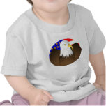 Eagle Spreading Wings Stars And Stripes