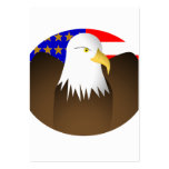 Eagle Spreading Wings Stars And Stripes