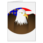 Eagle Spreading Wings Stars And Stripes