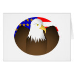 Eagle Spreading Wings Stars And Stripes