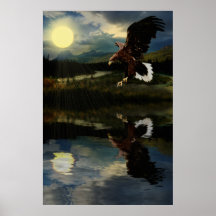 Eagle-sunset-1 Print