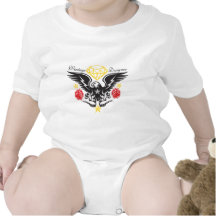 Eagle Tattoo  Diamonds and Roses Vintage Desi Tee Shirt