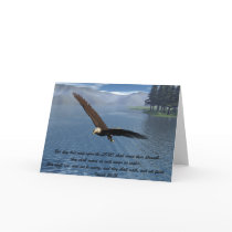 Eagle with Scripture Card