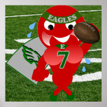Eagles Football Poster