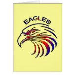 EAGLES GREETING CARD