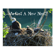 Eagles' Nest; Change of Address Postcards