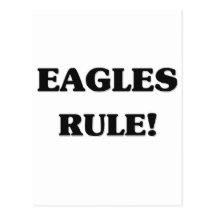 Eagles Rule Postcard