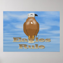 Eagles Rule Print