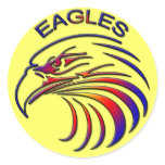 EAGLES STICKER