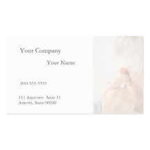ear pain in an older man business card