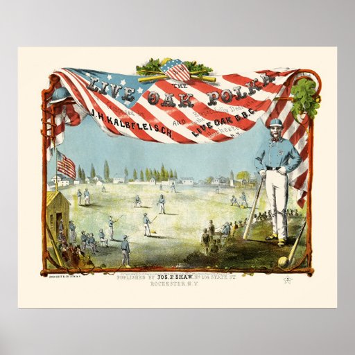 Earliest Baseball Print