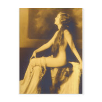 Early 1900s French Pin Up Post Card