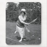 Early 1900s Tennis Fashion Mousepads
