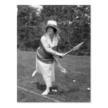 Early 1900s Tennis Fashion Postcards